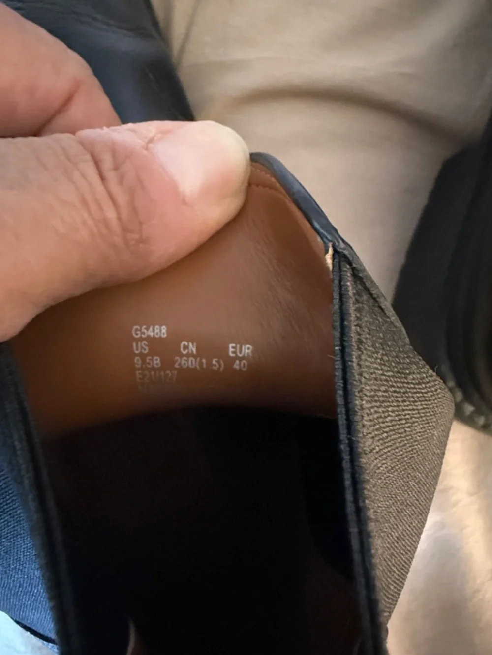 Coach Women’s Black Leather Chelsea Boots size 9.5